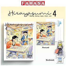 Sách - Hirayasumi - Những Tháng Ngày Chơi Vơi - Tập 4 - Tặng Kèm Bookmark Nhân Vật + Postcard Bồi Cứng