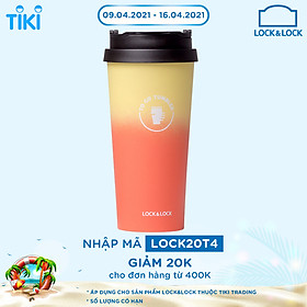 Bình Giữ Nhiệt Lock&Lock Two-Tone Clip Tumbler LHC4151 540ml