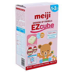 Sữa Meiji 9 dạng thanh nhập khẩu cho bé (1-3 tuổi) (16 thanh)