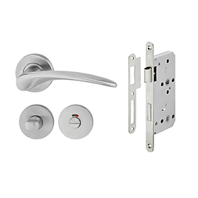 Mua Tay nắm gạt Hafele cho phòng vệ sinh - 903.98.142 + Thân khóa vệ sinh Hafele - 911.02.157