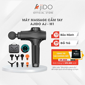 Máy Massage Cầm Tay AJIDO AJ - M1, 30 Cấp Độ, Tích Hợp Cảm Biến Lực