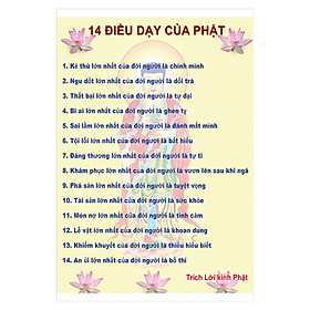 Tranh Phật Giáo 14 Điều Dạy Của Phật 2648
