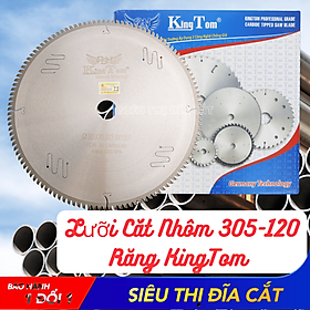 Mua Lưỡi Cắt Gỗ - Nhôm 305-120 Răng KingTom (Cao Cấp Khe Laser) - Siêu Mịn