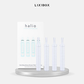 Mua Set 4 Lõi Lọc Nước Khử Clo Và Kim Loại Nặng Làm Đẹp Da Halio Beautifying Shower Filter Catridges
