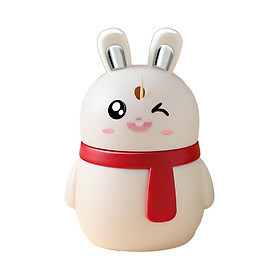 rabbit Toothpick Container Holder Pressing Design Material for Restaurant Counter