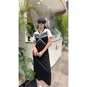 ĐẦM BODY THUN PHỐI KHÓA KÉO SIÊU ĐẸP