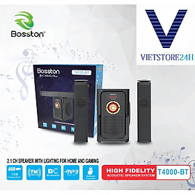 Loa Bluetooth 2.1 Bosston T4000-BT VT - Hàng Chính Hãng