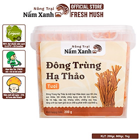 Đông Trùng Hạ Thảo Tươi 1kg - Nông Trại Nấm Xanh