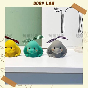 Nến Thơm Chú Voi Con Nhiều Màu Sắc Handmade, Phụ Kiện Decor - Dory Lab