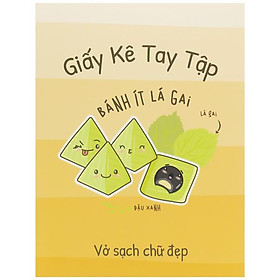 Giấy Kê Tay Tập Bánh Việt - The Sun - Bánh Ít Lá Gai - Màu Cam