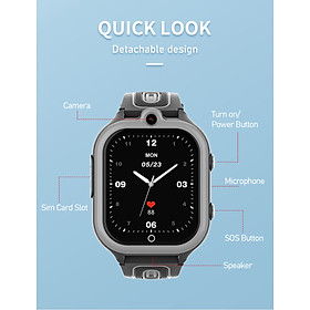 Mua Đồng Hồ Định Vị Wonlex KT29 Rung  Video Call  Chống Nước  Hàng Chính Hãng