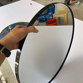 Mua Gương tròn viền thép tĩnh điện  sang trọng