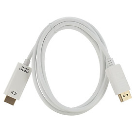 1.8M/6FT 4K x 2K DP to HDMI Adapter Cord Cable for MacBook Air Monitor Dell