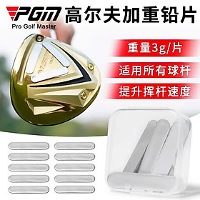 Miếng chì dán tăng sức mạnh gậy golf set 10 chiếc - PGM ZP050