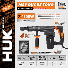 Mua MÁY ĐỤC BÊ TÔNG 1600W G3-HUK35 HUKAN -HÀNG CHÍNH HÃNG