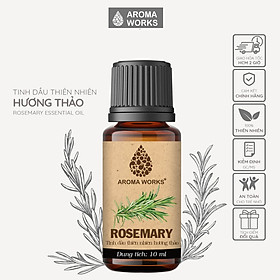 Tinh dầu khử mùi - thanh lọc không khí Aroma Works sả chanh, quế, bạch đàn chanh, thông, phong lữ