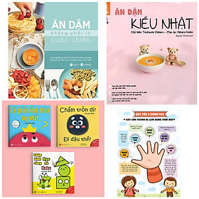 Download sách Combo Sách Nuôi Con & Truyện Ehon Nhật Bản 0 - 3 Tuổi: Ăn Dặm Không Phải Cuộc Chiến + Ăn Dặm Kiểu Nhật + Ehon Sự Kỳ Diệu Của Hình Khối + Poster An Toàn Cho Con Yêu (Bộ sách dinh dưỡng cho bé & truyện tranh ehon kích thích trí não trẻ)