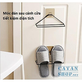 Mua Móc treo dép   giá treo giày dép Tam Giác Sắt gắn tường tiện lợi gọn gàng  giá để dép treo tường tiết kiệm không gian