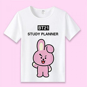 Áo phông BT21 BTS in hình thỏ Cooky