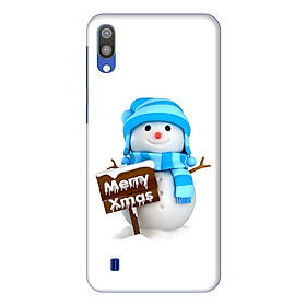 Ốp lưng dành cho điện thoại Samsung Galaxy M10 hình Cậu Bé Người Tuyết - Hàng chính hãng