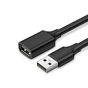 Mua Dây Nối Dài USB 2.0 (1 đầu đực  1 đầu cái) Dài 3m UGREEN US103 10317 (Mạ Bạc/Mạ Vàng) - Hàng Chính Hãng