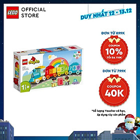 LEGO DUPLO 10954 Tàu lửa học đếm số (23 chi tiết)