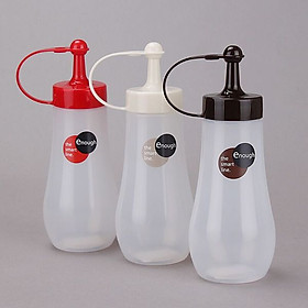 Mua Bộ 3 chai đựng tương màu trắng nắp nâu - Hàng Nội Địa Nhật