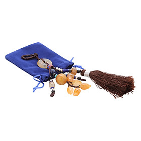 Móc Khoá Ngọc Bội Sen Đá Mã Não Phong Thuỷ