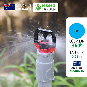 Hình ảnh BÉC TƯỚI PHUN MƯA ROTOR RAIN PLUS (CÓ ĐẦU LỆCH HƯỚNG) - Đỏ