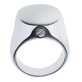 Stainless Steel Memorial Ash Holder Urn Ring Cremation Jewelry Size 9