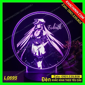 Mua Đèn ngủ khắc chân dung Mẫu Hình Tròn L0695-1 -W Quà tặng người yêu ý nghĩa