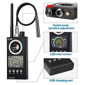 Mua Thiết Bị Dò Tìm Phát Hiện Camera  GPS  Nghe Trộm  Phát Sóng Không Dây K68 - Hàng Nhập Khẩu