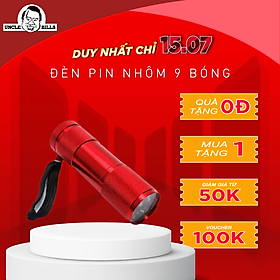 Mua Đèn Pin Nhôm 9 Bóng Uncle Bills RG0068 (giao màu ngẫu nhiên)