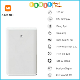 Mua Máy Hút Ẩm Không Khí XIAOMI NEW WIDETECH 12L  Cảm Ứng Hiển Thị Thông Số  Kết Nối App  Phù Hợp Không Gian 25 m2  Công Suất 165W - Hàng Chính Hãng
