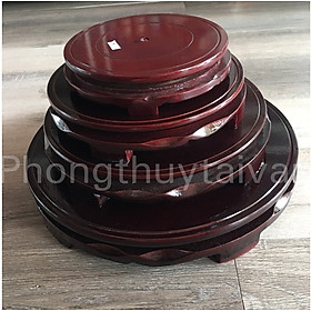 Mua Đế gỗ XOAY kích thước từ 10cm đến 20cm (Kê Thiềm thừ Tượng phật Bát hương ....) - thờ cúng