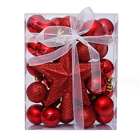 Set Quả Châu Ngôi Sao 30 món nhí E71 Trang Trí Cây Thông Giáng Sinh Trang Trí Noel