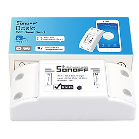 Mua Sonoff Basic Công Tắc Thông Minh Sonoff Basic Điều Khiển Từ Xa Qua WIFI  3G  4G