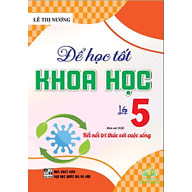 Sách - Để học tốt khoa học lớp 5 (bám sát sgk kết nối tri thức với cuộc sống) - HA #huongbook