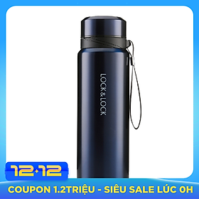 Bình Giữ Nhiệt Thép Không Gỉ Vacuum Bottle Lock&Lock LHC6180FU (800ml) - Xanh Đậm