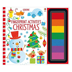 Nơi bán Usborne Fingerprint Activities Christmas (Christmas books) - Giá Từ -1đ