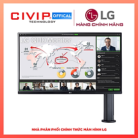 Màn hình LG IPS 31,5'' QHD Ergo với USB Type-C, 32QP880N-B - Hàng chính hãng