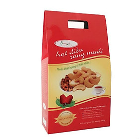 Hạt điều rang muối vỏ lụa Dương Cát 500g