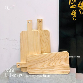 Mua Thớt gỗ có tay cầm 40x17cm
