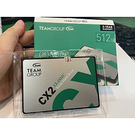 Mua Ổ cứng SSD 512 - TEAMGROUP - Tốc độ cao - Vỏ Nhôm - Sịn- Hàng Chính Hãng