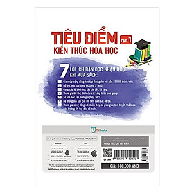 Tiêu Điểm Kiến Thức Hóa Học - Tập 1 (Tặng kèm Kho Audio Books)
