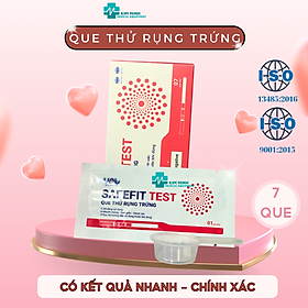 Que thử rụng trứng Safefit (hộp 7 que)