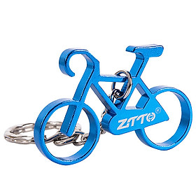Mini Bike Key Chain Aluminum Alloy Bicycle Keychain Key Chain Ring