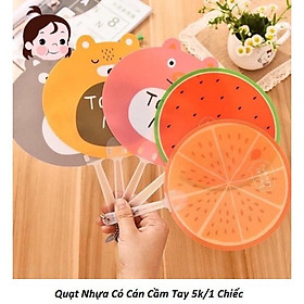 QUẠT CẦM TAY MINI HÌNH THÚ