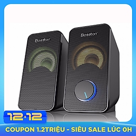 Loa vi tính 2.0 Bosston Z220 Led RGB - Hàng chính hãng