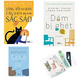 Combo Sáu Tỉ Đường Đến Hạnh Phúc + Dám Hạnh Phúc + Dám Bị Ghét - Tặng Kèm Bookmark PD